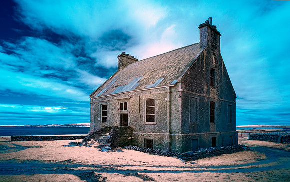 Hall Of Clestrain birthplace of Dr. John Rae Arctic explorer
